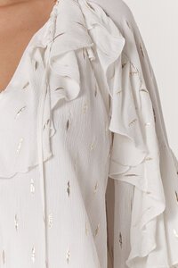 Fate & Becker Delia Ruffle Top