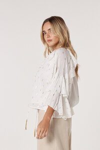 Fate & Becker Delia Ruffle Top