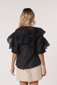 Fate & Becker Celeste Ruffled Blouse