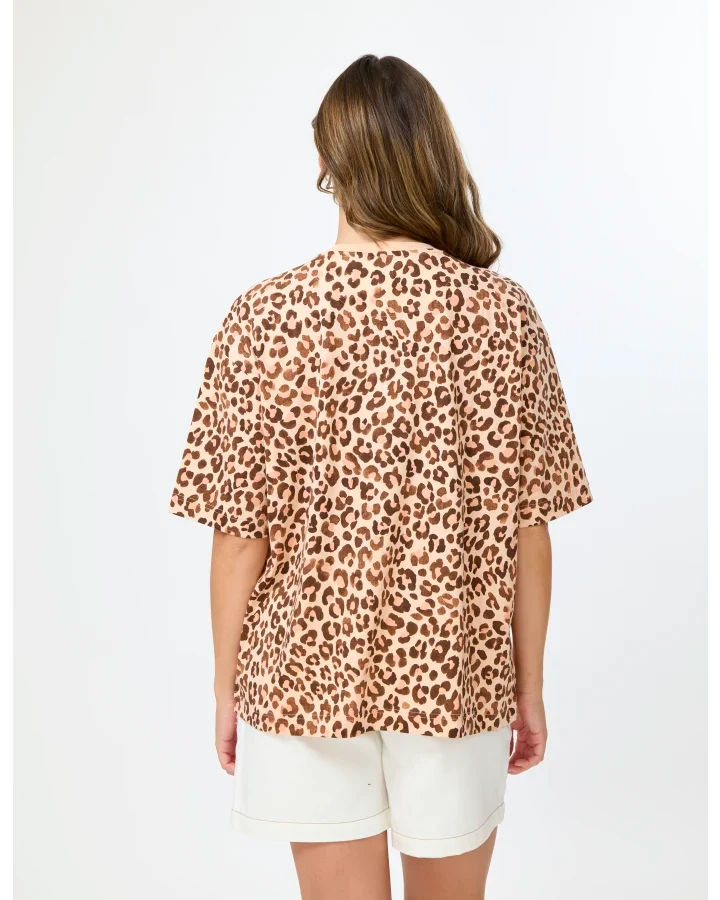 Stella+Gemma Porter Tee Leopard Stella Femme