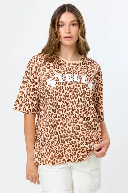 Stella+Gemma Porter Tee Leopard Stella Femme