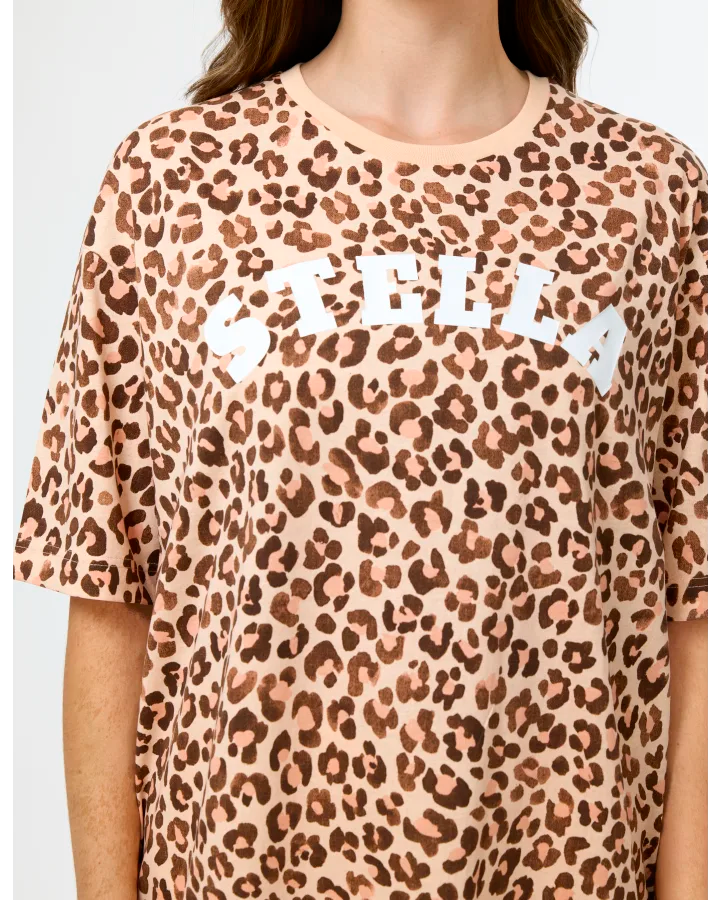 Stella+Gemma Porter Tee Leopard Stella Femme
