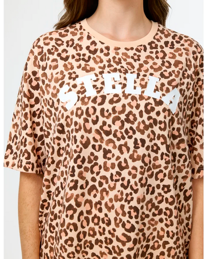 Stella+Gemma Porter Tee Leopard Stella Femme