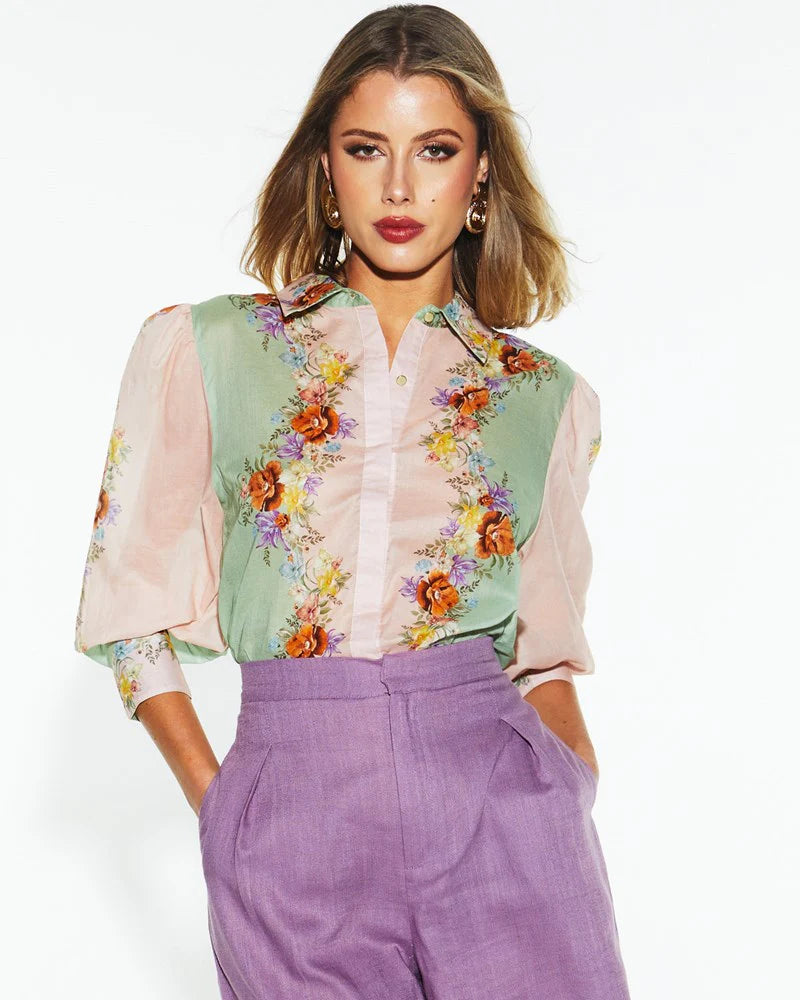 Fate and Becker Holly Hock Shirt