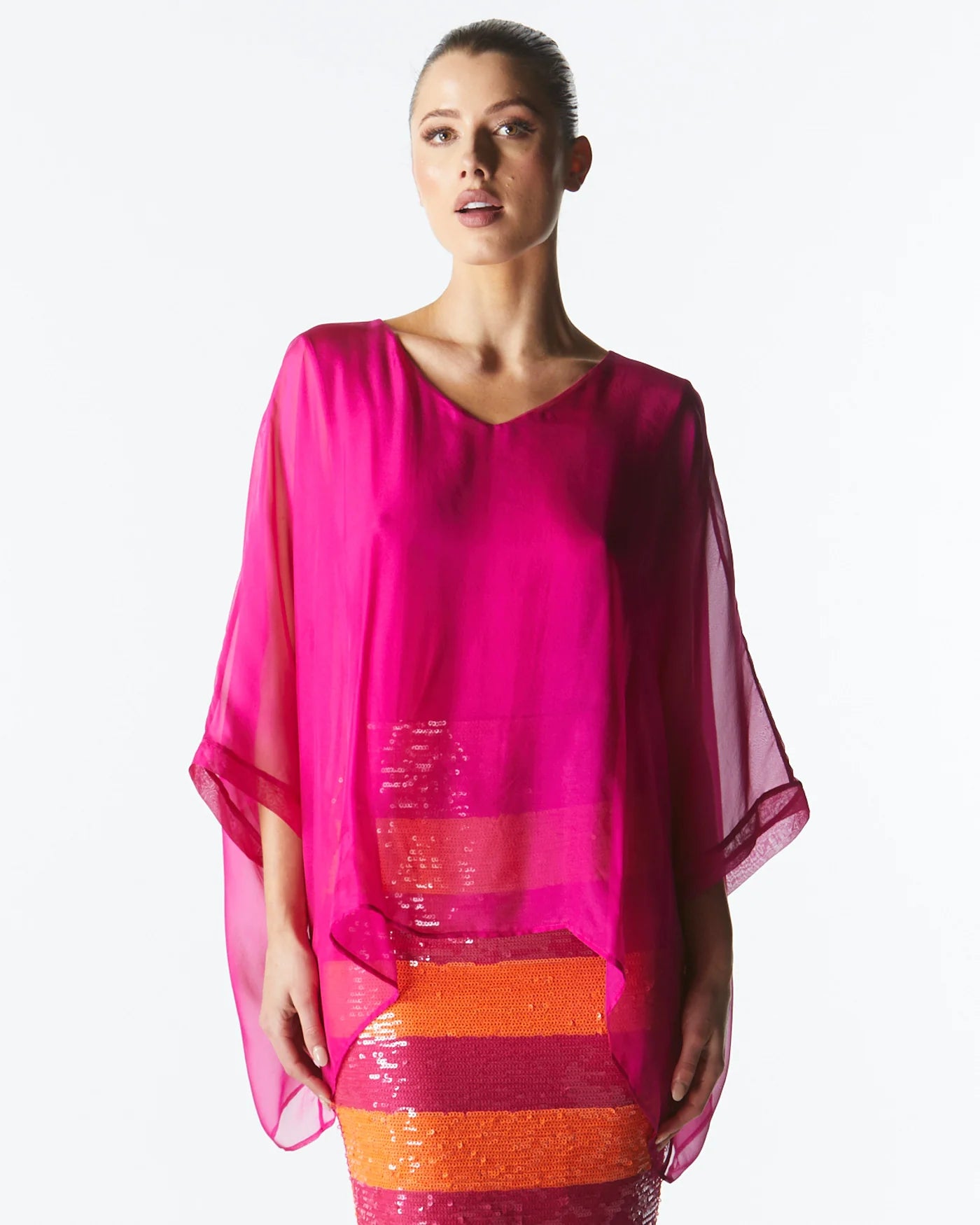 Fate & Becker Blossoming Silk Top