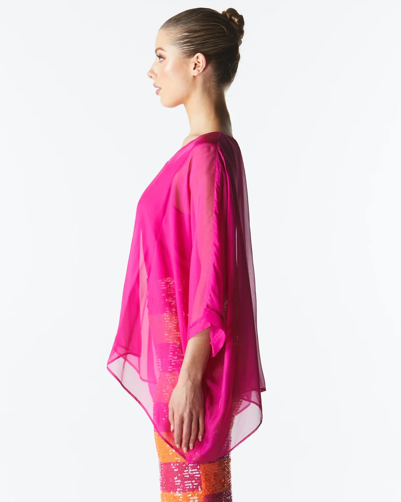 Fate & Becker Blossoming Silk Top