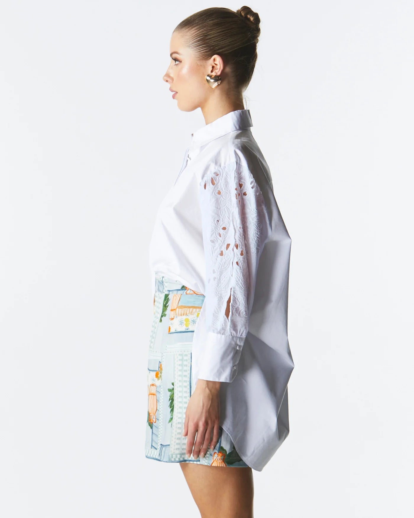 Fate & Becker Lily Pad Broderie Shirt