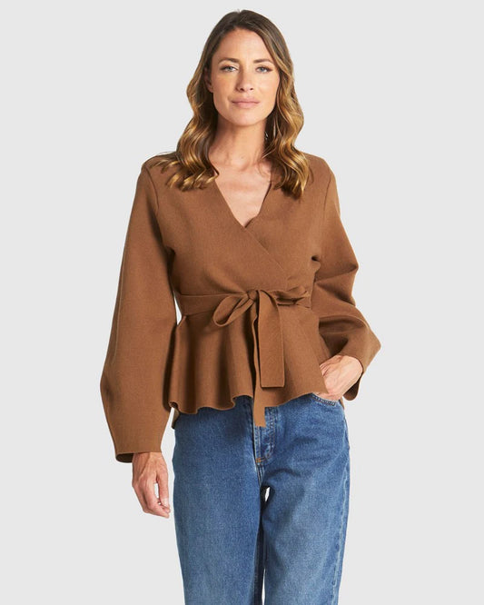 Fate+Becker  Tiny Dancer Wrap Cardi