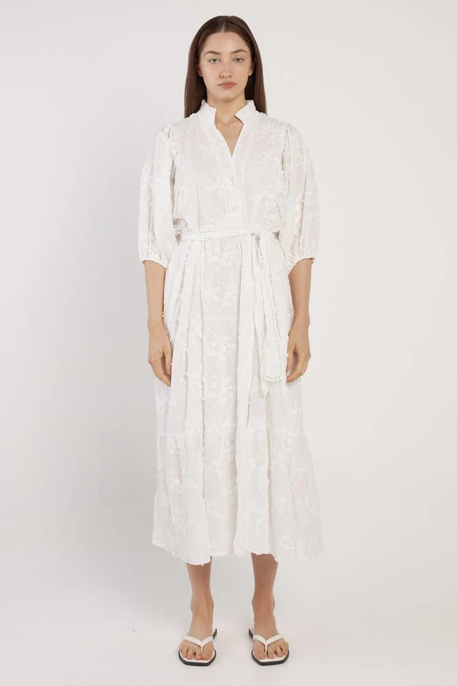 Fate+Becker Gardenia Dress White