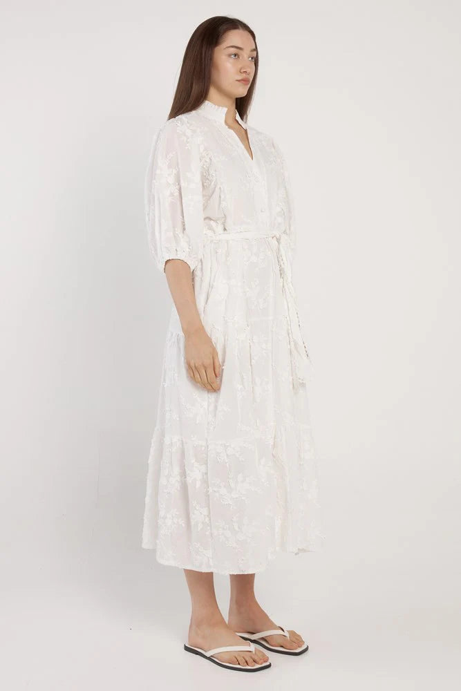 Fate+Becker Gardenia Dress White