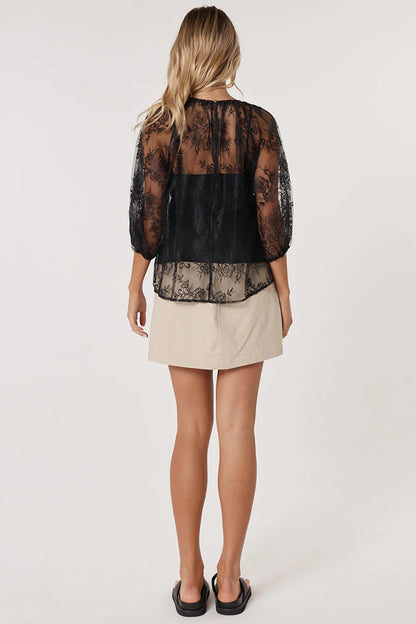 Fate+Becker Odyssey Lace Blouse