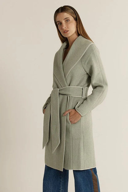 Fate & Becker Fern Wool Blend Coat