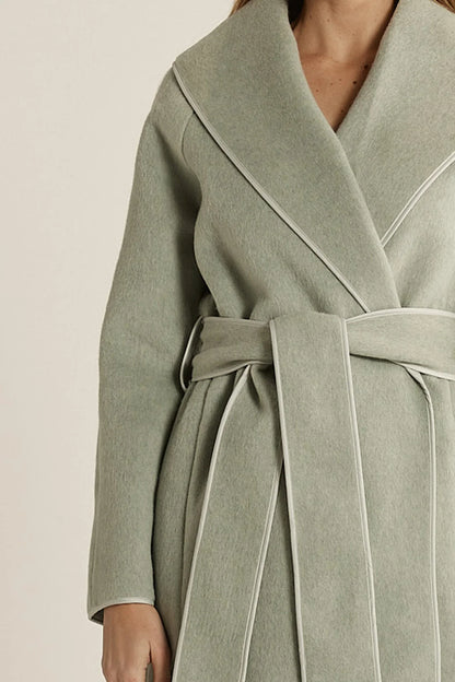 Fate & Becker Fern Wool Blend Coat