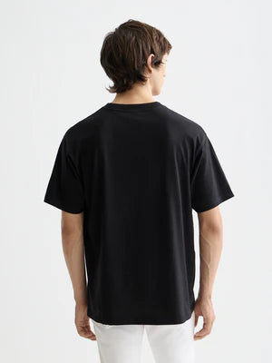 Scotch & Soda Tee Logo Front in Black or White