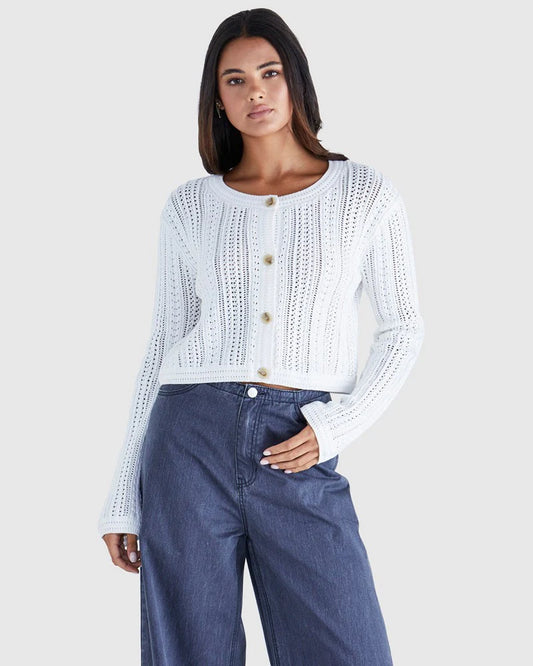 SASS Ari Cardi White