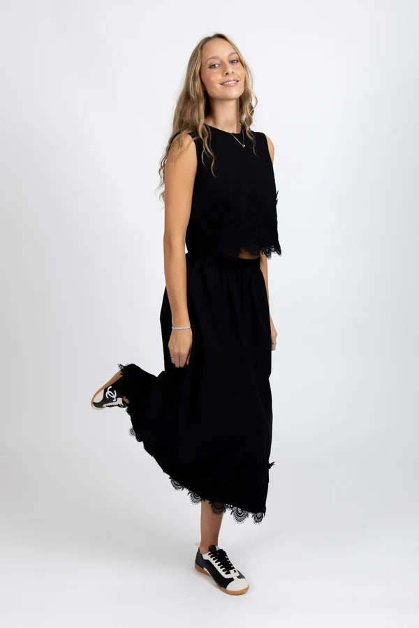 Federation Poppy Skirt