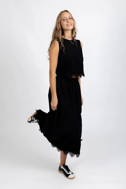 Federation Poppy Skirt