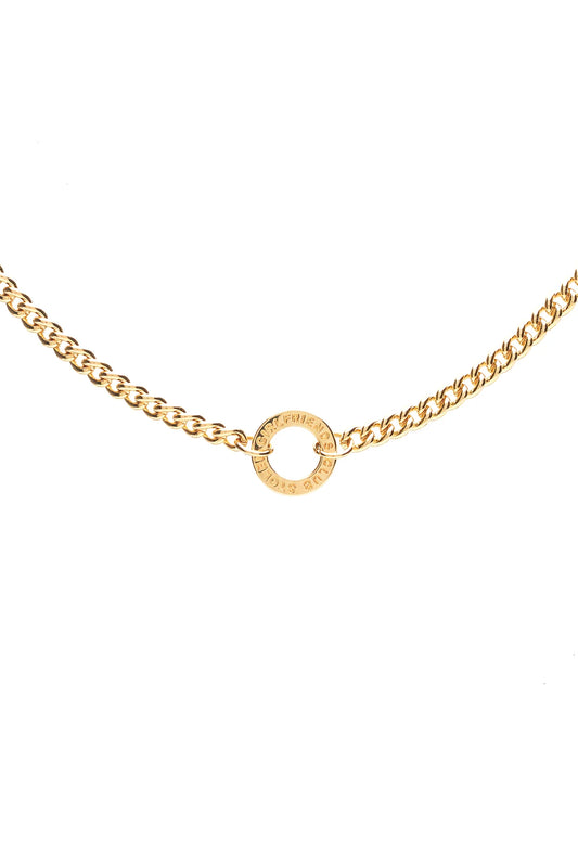 Stolen Girlfriends Club Halo Necklace - Gold Plated