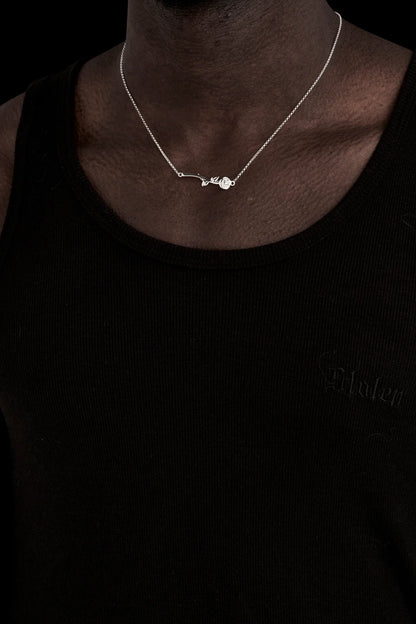 Stolen Girlfriends Club Rose Bar Necklace