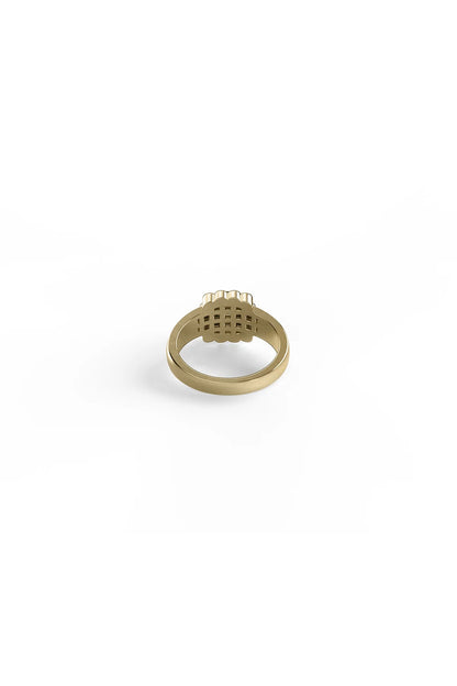 Stolen Girlfriend Club Baby Claw Ring Gold Plated Size Q