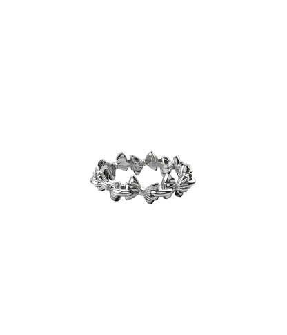 Stolen Girlfriends Club Pierced Bow Infinity Ring