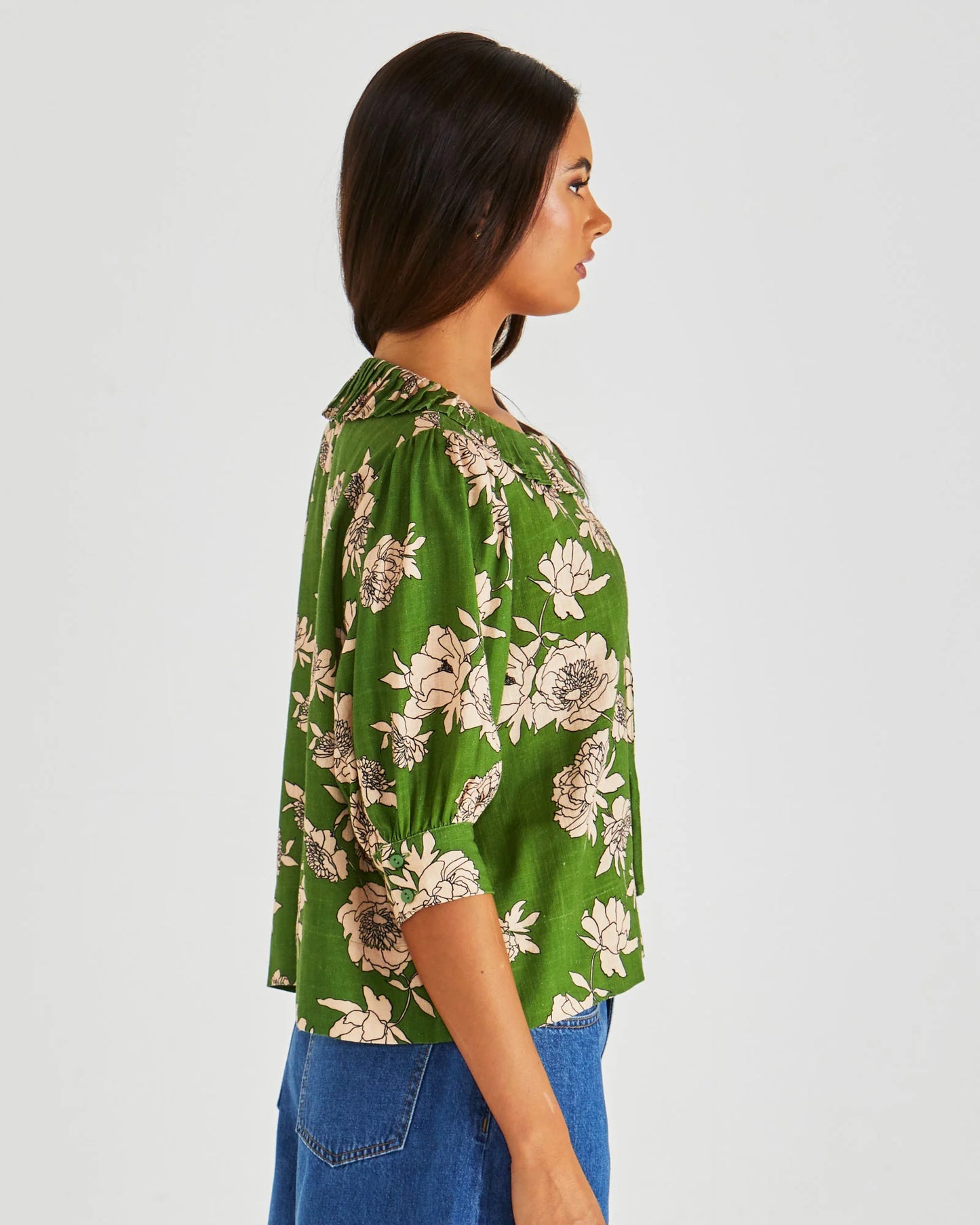 SASS Antonie Pleated Blouse