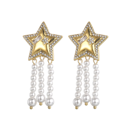 Me The Label Star Gem Earrings