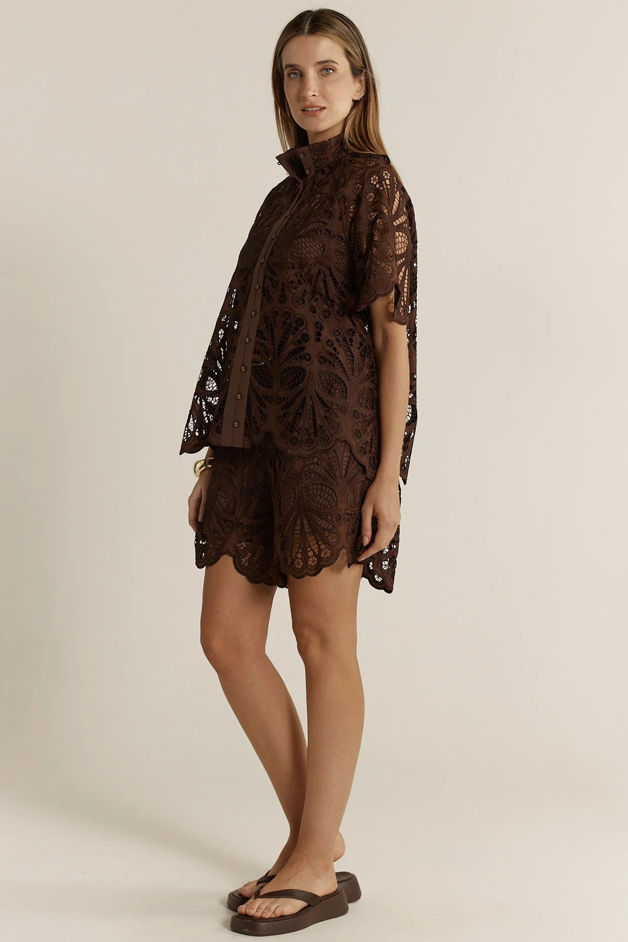 Fate+Becker Elara Broderie Blouse