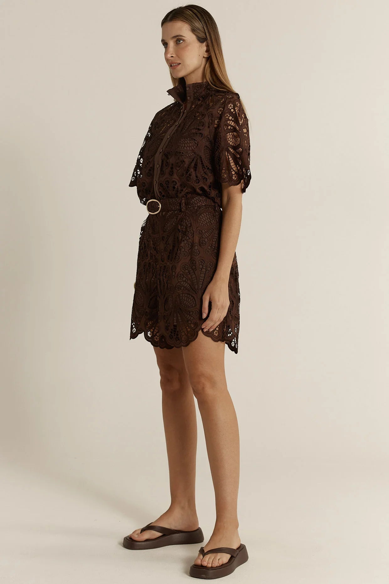 Fate+Becker Elara Broderie Short