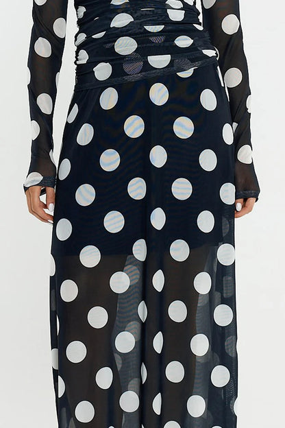 Sass Pammie Mesh Skirt