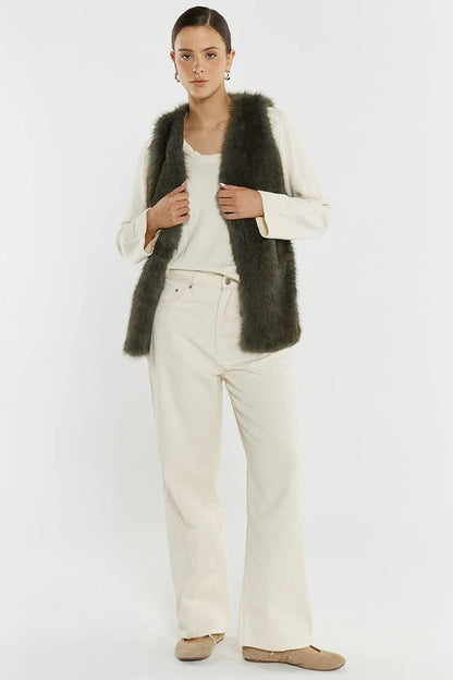 Sass Riya Fur Gilet