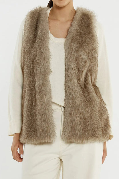 Sass Riya Fur Gilet