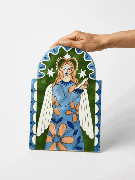 Jones & Co Gardienne Angel Wall Tile