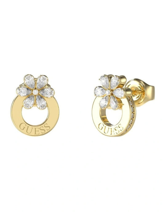 Guess Lily Flower Stud Earring