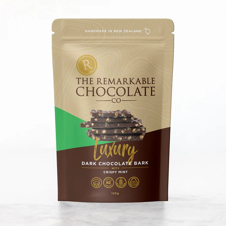 Remarkable Chocolate Bark Crispy Mint