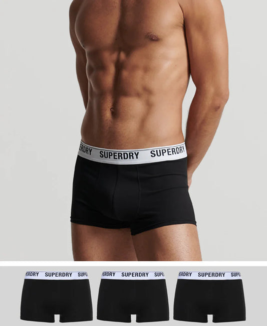 Superdry Trunk Multi Triple Pack Black