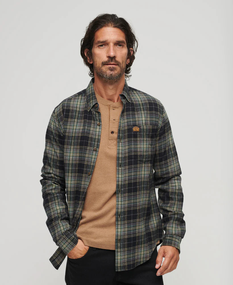 Superdry Lumberjack Shirt Drayton Check - Black