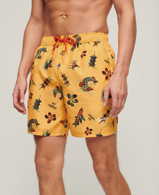 Superdry Hawaiian Print Swim Short