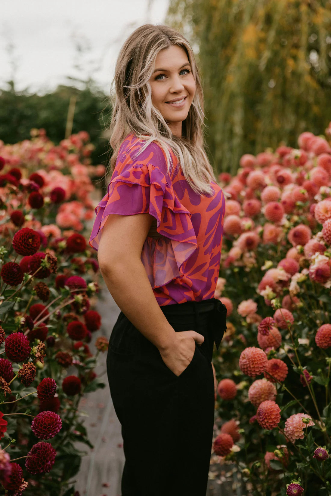 Home Lee Evelyn Blouse