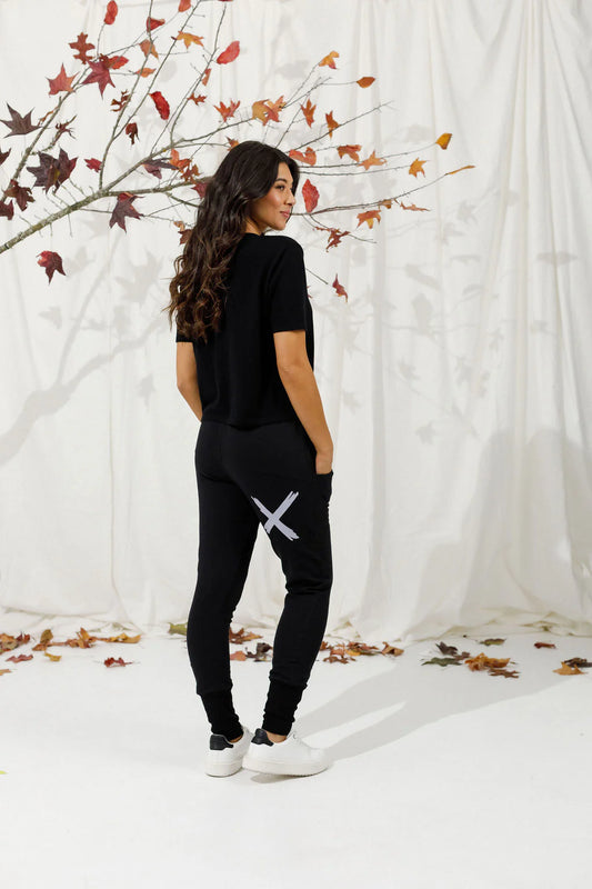 Home-Lee Alpine Apartment Pant with Lilac X
