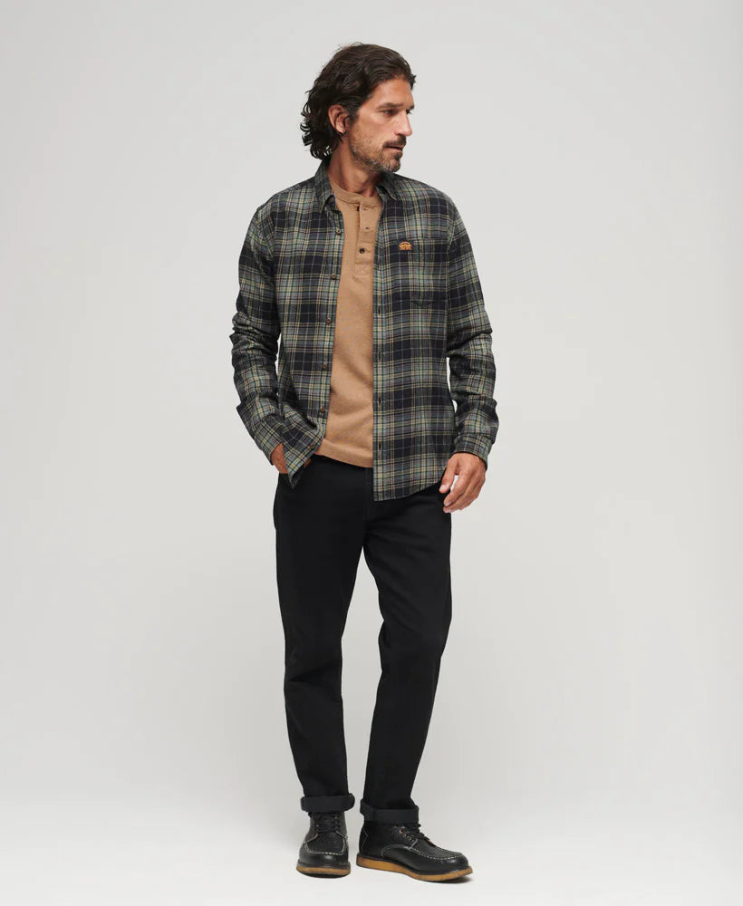 Superdry Lumberjack Shirt Drayton Check - Black