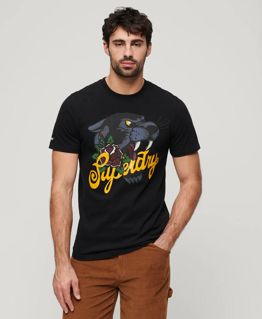 Superdry Tattoo Script T-Shirt