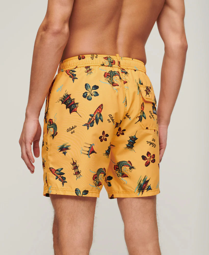 Superdry Hawaiian Print Swim Short