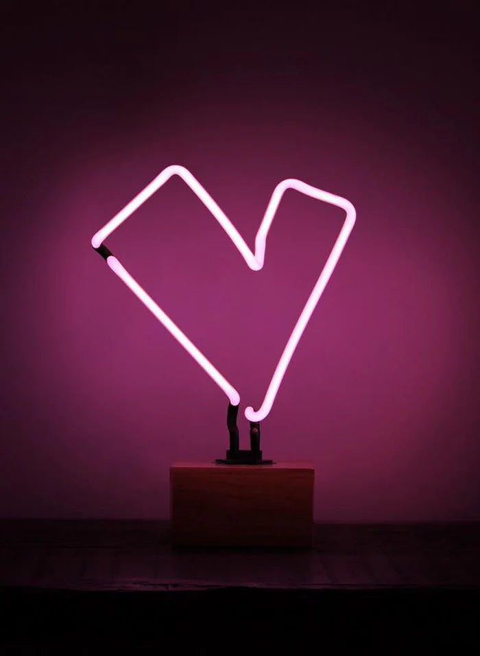 Federation Neon Lamp - Diamond - Heart - Love - Hello