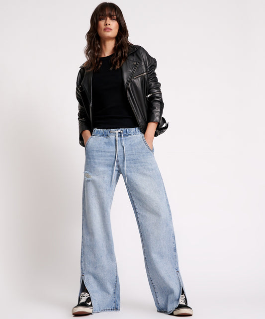 One Teaspoon Salty Dog Roadhouse Wide Leg Jean