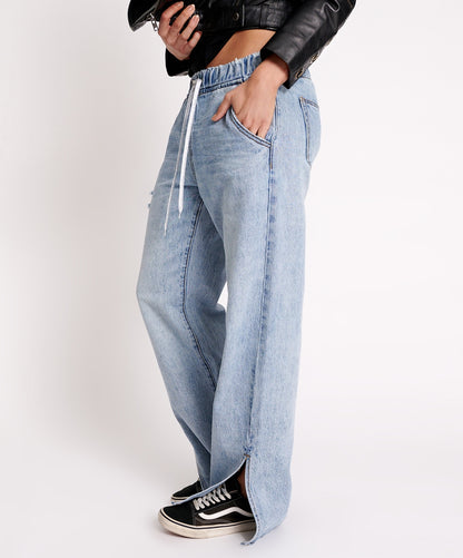 One Teaspoon Salty Dog Roadhouse Wide Leg Jean