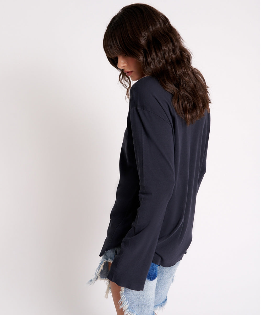 One Teaspoon Jagger Boyfriend Long Sleeve Tee