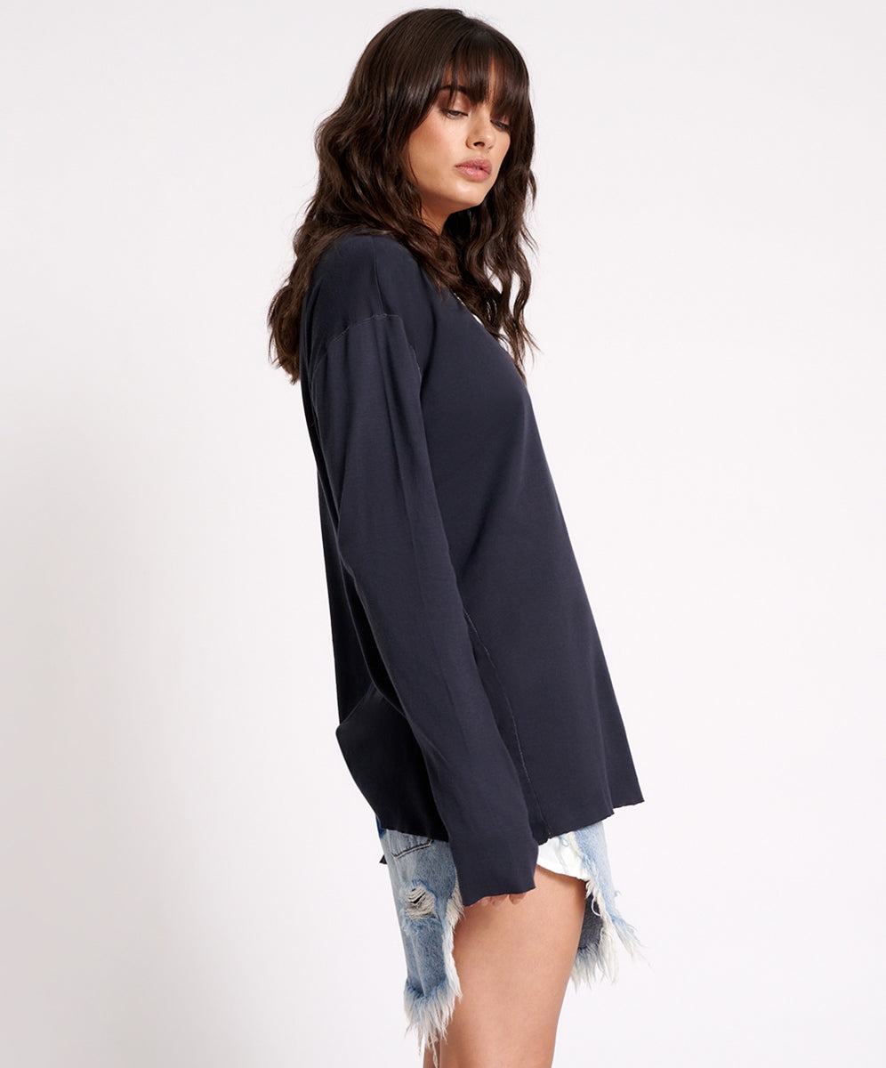 One Teaspoon Jagger Boyfriend Long Sleeve Tee