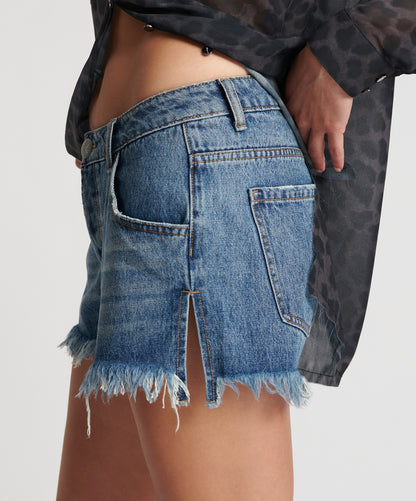 One Teaspoon Marlon Low Waist Boyfriend Short