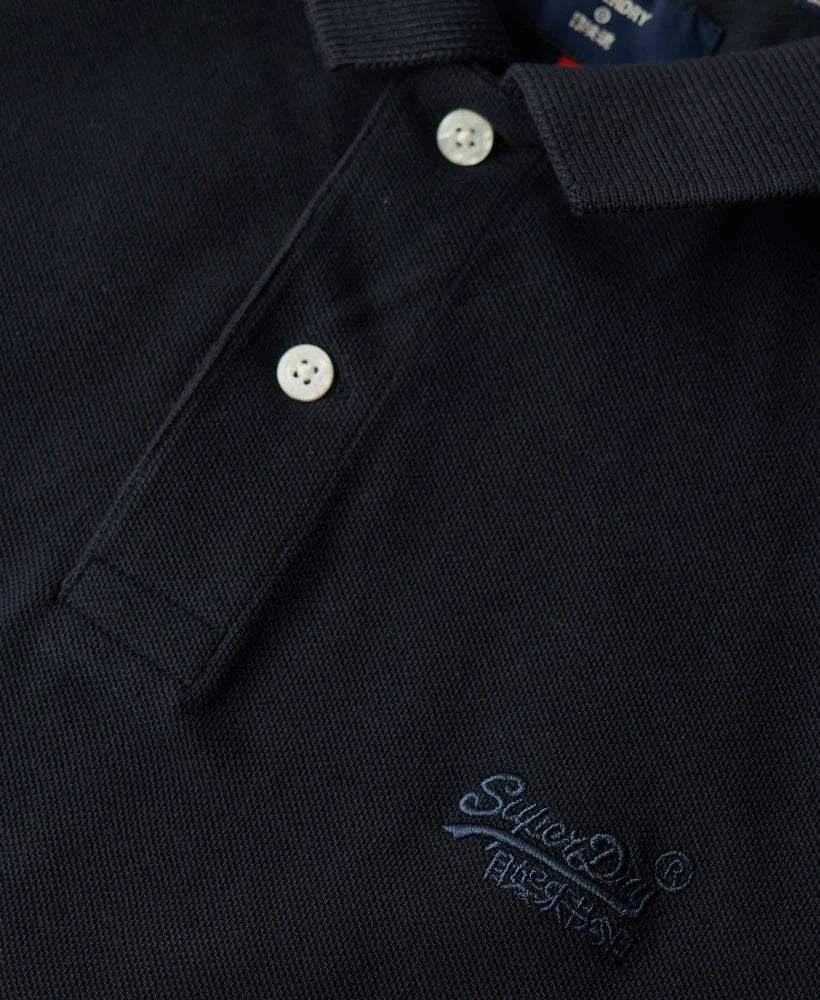 Superdry Classic Pique Polo - Eclipse Navy